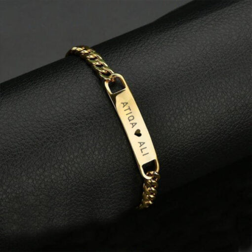 Buy Engraved Plate Bracelet